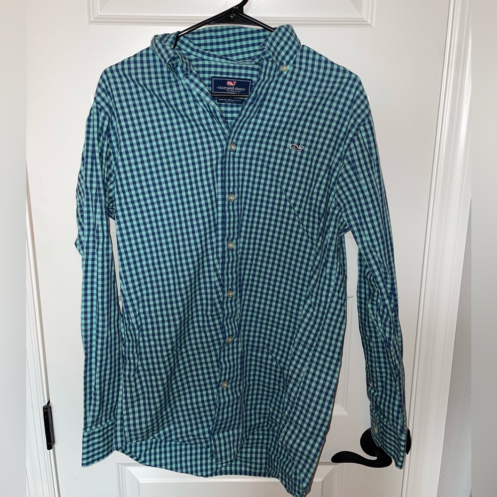Vineyard Vines Button-Up Whale Shirt